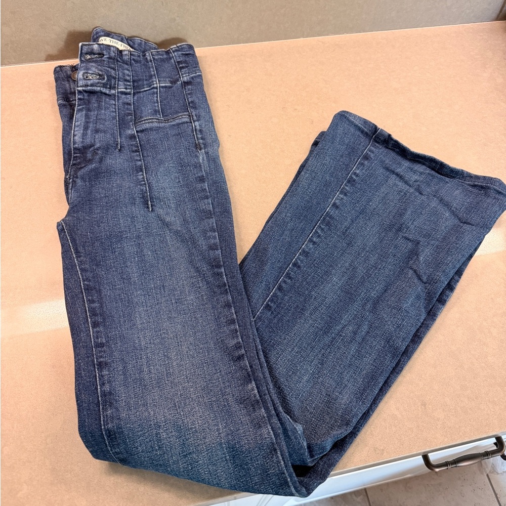 We The People Indigo Flare Leg Jeans